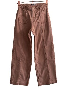 Toad & Co Women’s Linden Wide Leg Pant Tabac Size 2